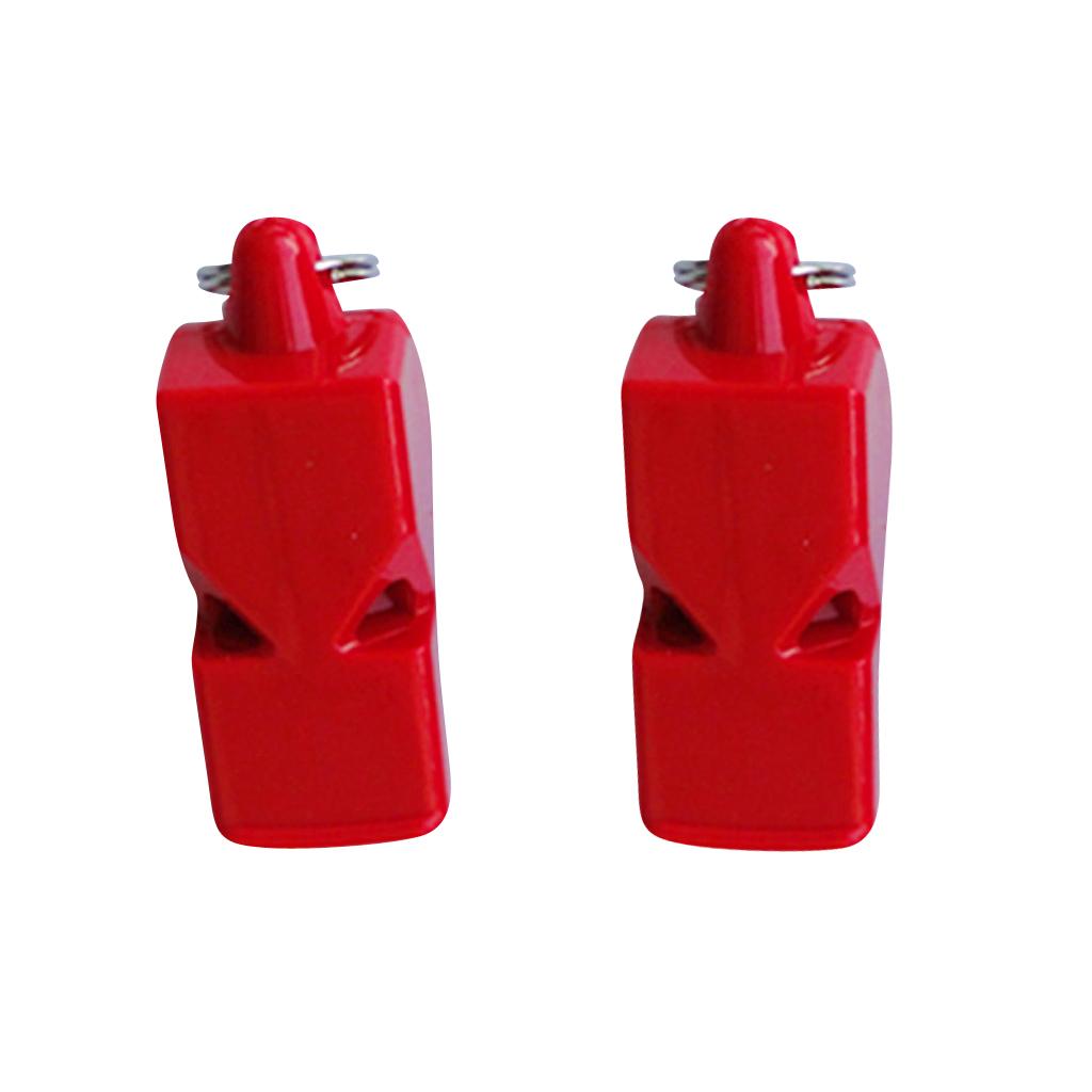 Emergency Whistle Loud - Plastic noodfluitjes Hoge decibel overlevingsfluitje Luid