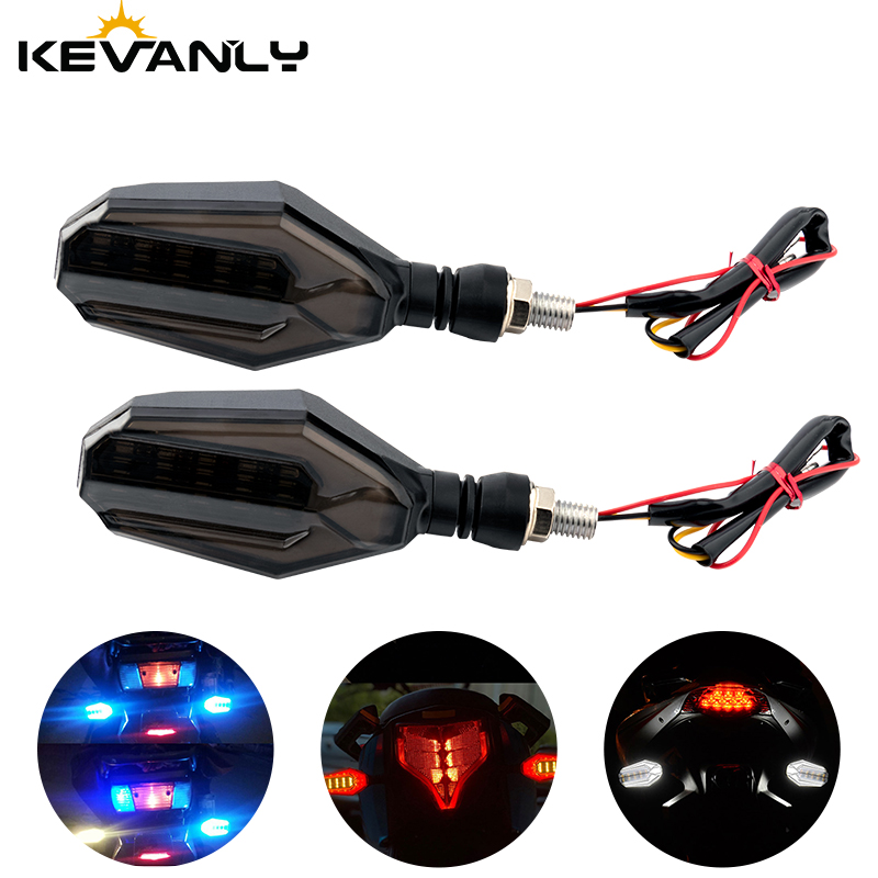 Sos Light Strobe - 2 STUKS Motorfiets LED Richtingaanwijzers Lichten