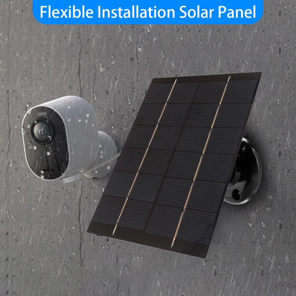 Solar Emergency Charger - Beveiligingscamera zonne-oplader Zeer efficiënt zonnepaneel voor