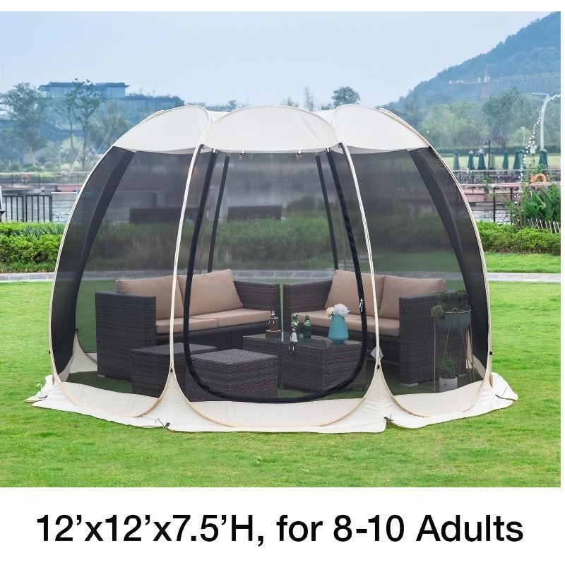 Emergency Mylar Tent - Hete Aanbieding 6-zijdige Mesh Screen Partytent