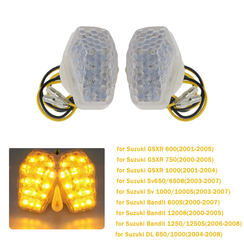 Sos Light Strobe - Motorfiets LED Richtingaanwijzer Knipperlichten voor Suzuki