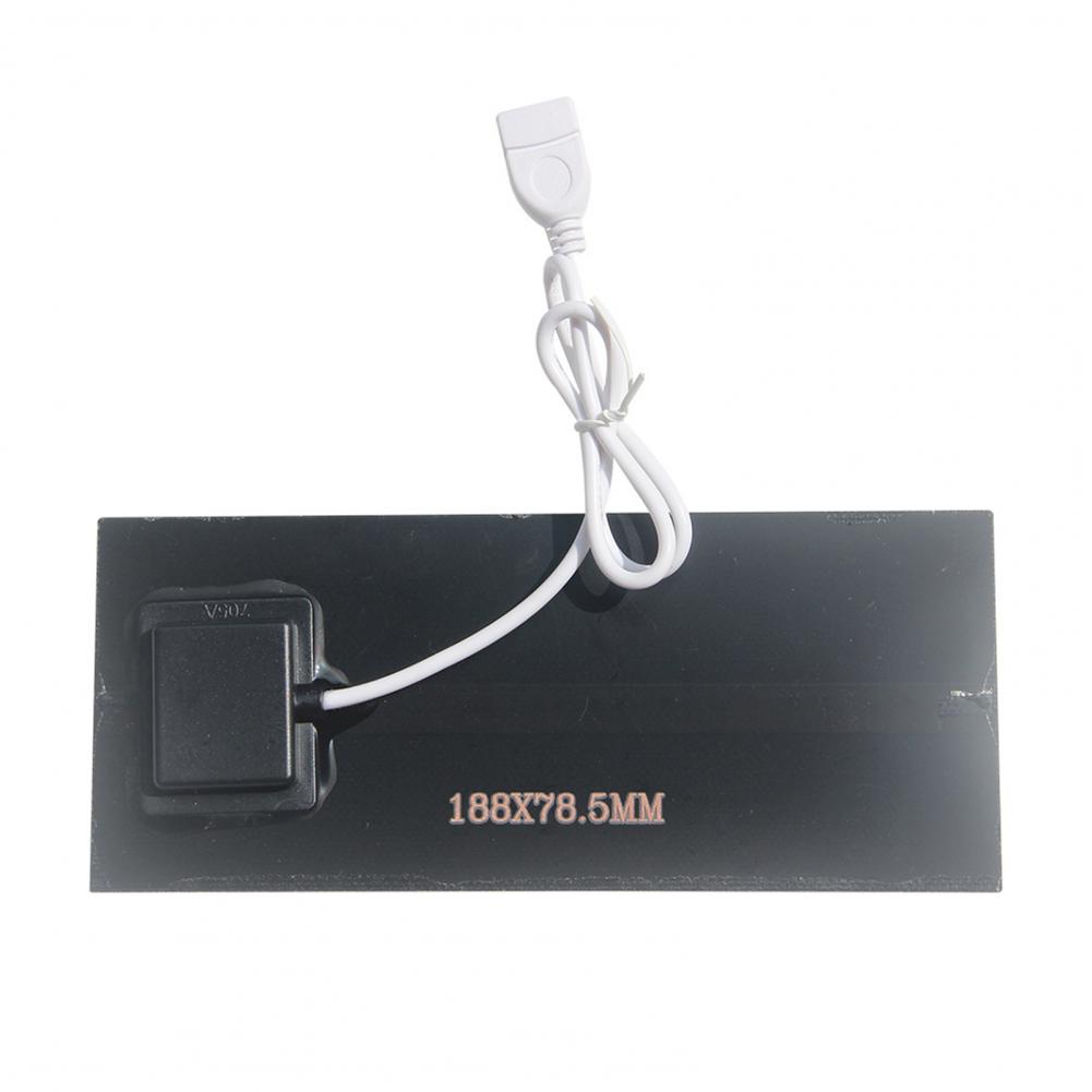 Solar Emergency Charger - Ultradunne zonnepaneel-noodoplader Hoog-efficiënte draagbare powerbank Compacte