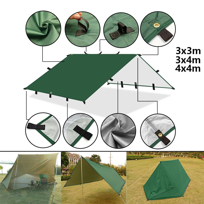 4X4M 4X3M 3X3M 19 Hang Punten  - Emergency Mylar Tent recensie en prijs