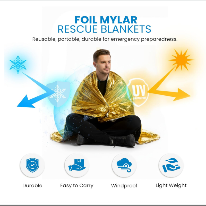 10-pack gouden reflecterende M - Survival Blanket Reflective recensie en prijs