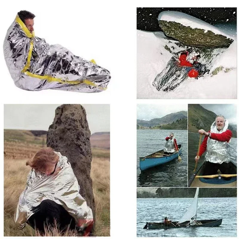 160*210 cm 3 STUKS Emergency M - Survival Blanket Reflective recensie en prijs