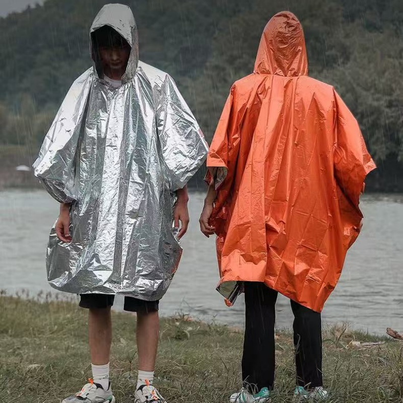 1PC/2PCS/4PCS Noodregenponcho  - Emergency Poncho Rain recensie en prijs