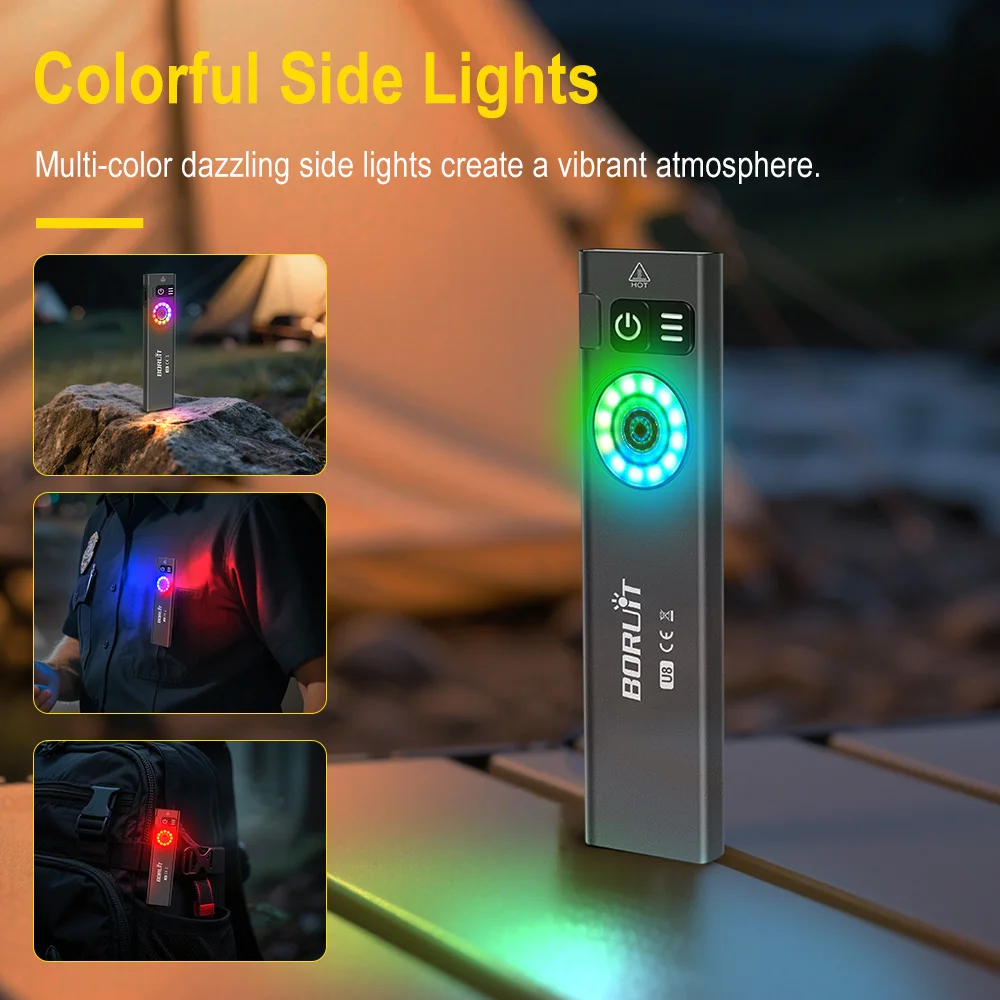 BORUiT U8 650LM EDC LED-zaklam - Fishing Kit Compact recensie en prijs