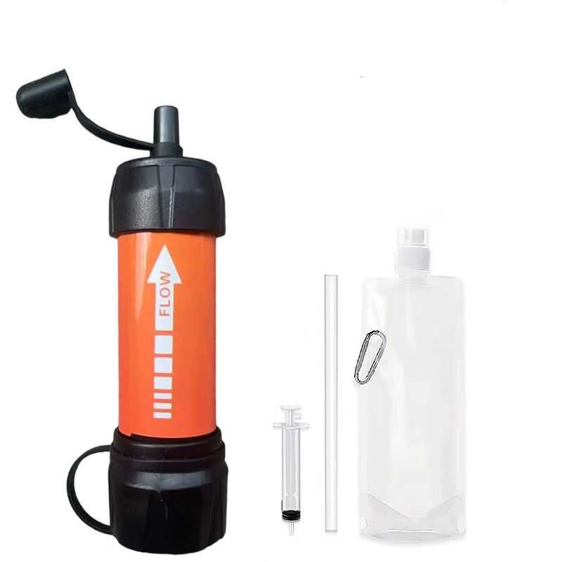 Draagbare waterfilter voor bui - Water Purification Straw recensie en prijs