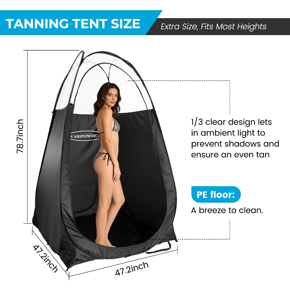 Zwarte Spray Tanning Tent, Dra - Emergency Mylar Tent recensie en prijs