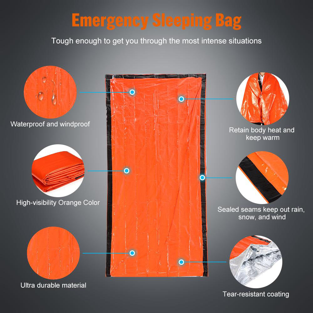 Waterdichte herbruikbare therm - Emergency Mylar Tent recensie en prijs