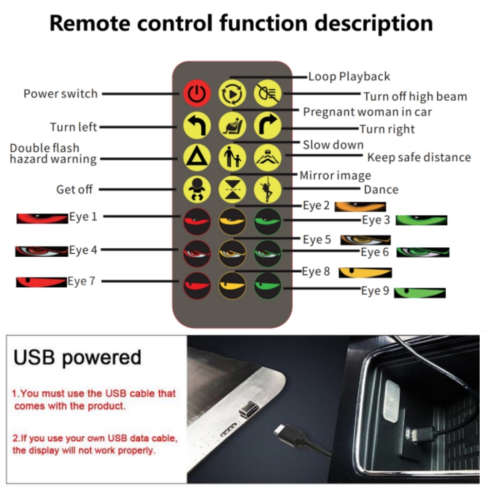 Devil Eyes Light Truck LED-voo - Sos Light Strobe recensie en prijs