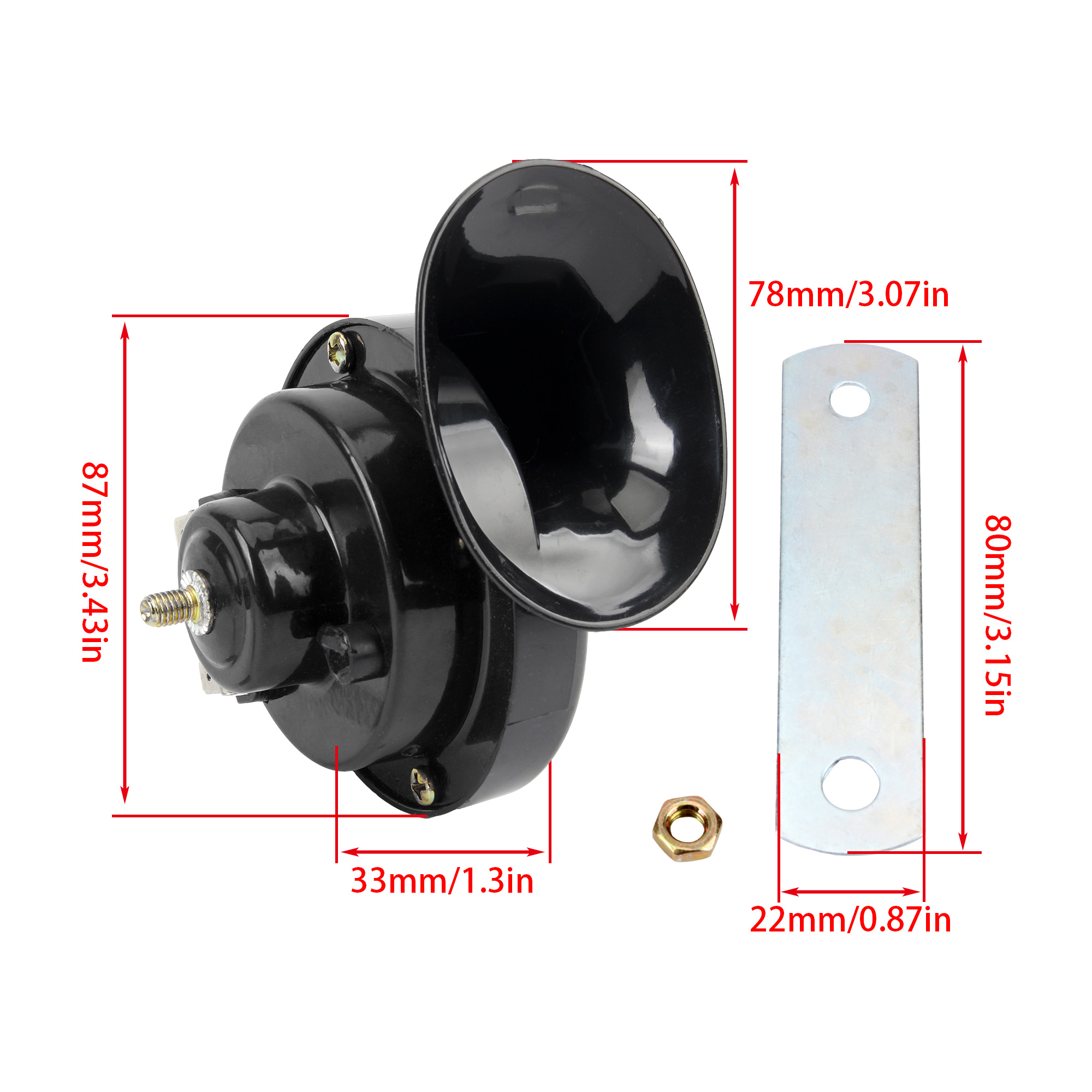 12V 24V Universele Trompet Hoo - Emergency Whistle Loud recensie en prijs