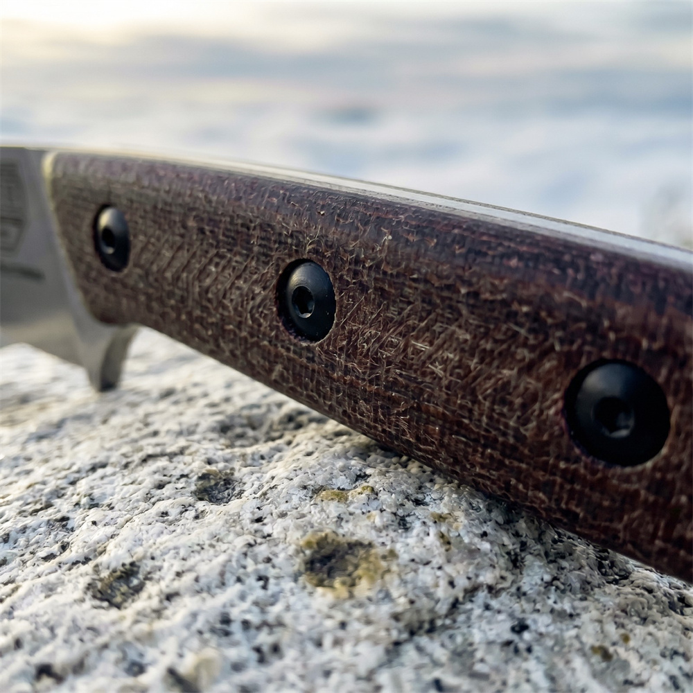 Vaste messen outdoor survivalm - Bushcraft Knife Fixed recensie en prijs