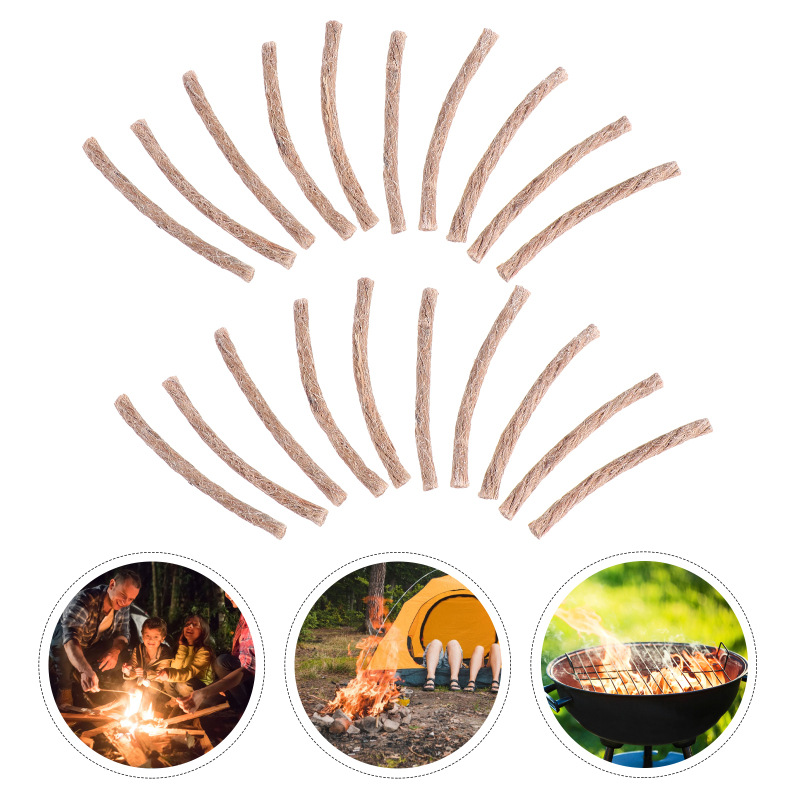 10 stuks Survival Lont Hennep  - Fire Starting Kit recensie en prijs