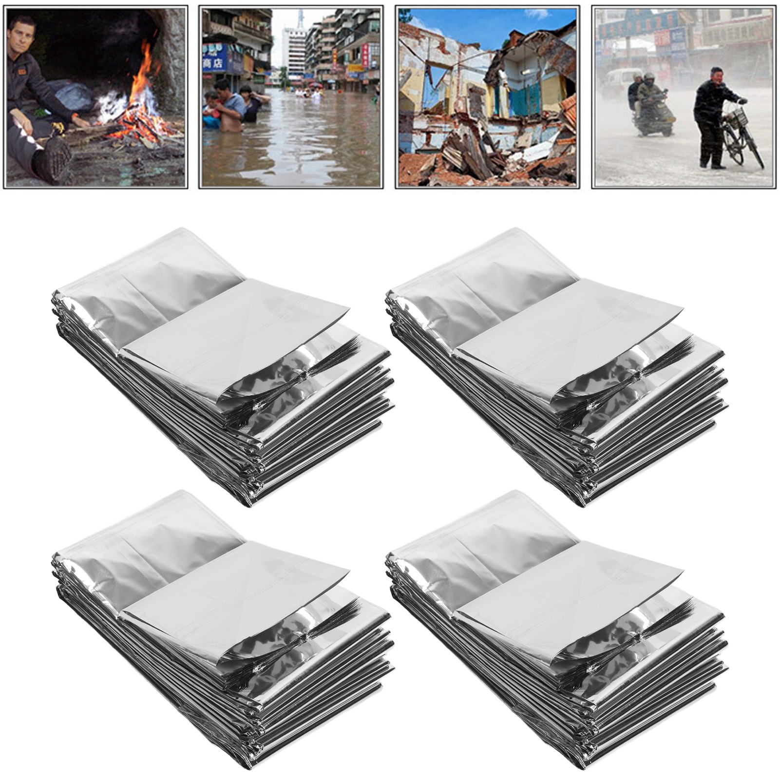 Overlevingsdeken Draagbare noo - Survival Blanket Reflective recensie en prijs