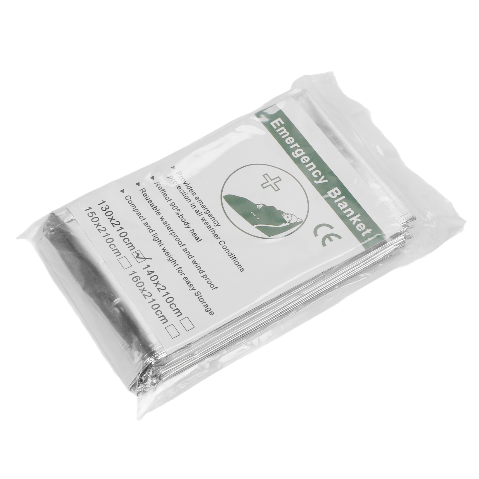 Overlevingsdeken Draagbare noo - Survival Blanket Reflective recensie en prijs
