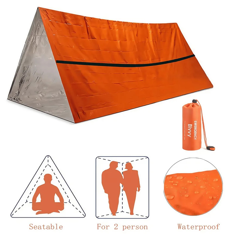 2-persoons noodoverlevingshut  - Emergency Mylar Tent recensie en prijs
