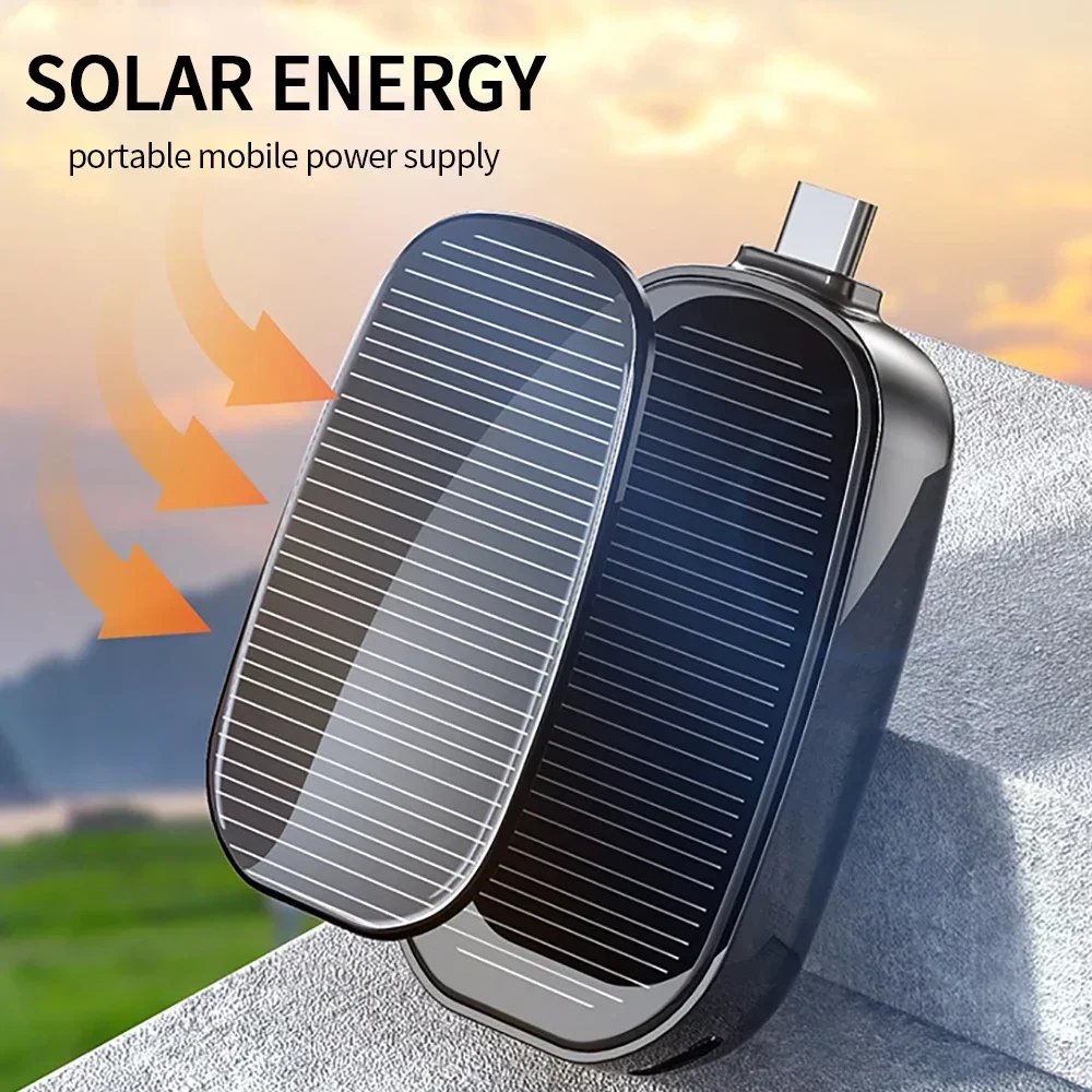 1200mAh Solar Mini Power Bank  - Solar Emergency Charger recensie en prijs