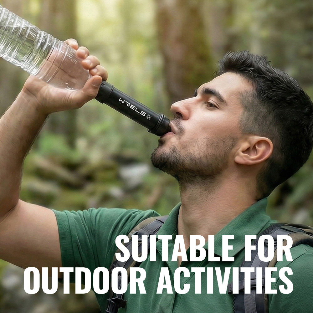 WRELS Outdoor Waterzuiveraar D - Water Purification Straw recensie en prijs