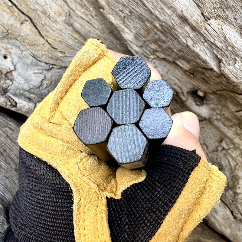 Handgeweven touw Hexagonale vu - Magnesium Fire Starter recensie en prijs