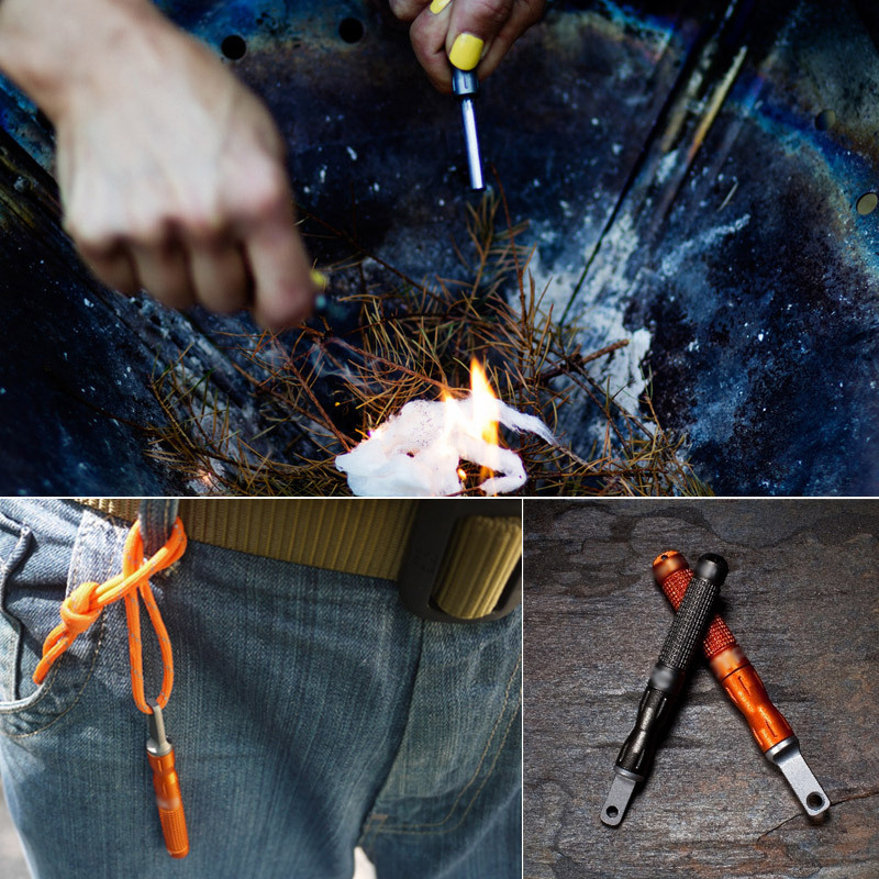 Outdoor vuursteen en staal wat - Magnesium Fire Starter recensie en prijs