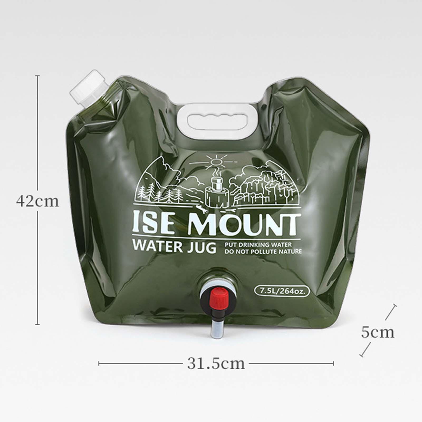 7,5L opvouwbare watertankconta - Water Bag Collapsible recensie en prijs