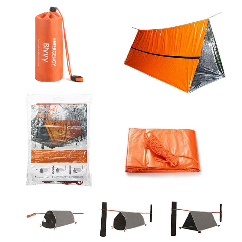 2-persoons noodopvang Bivy Sur - Emergency Mylar Tent recensie en prijs
