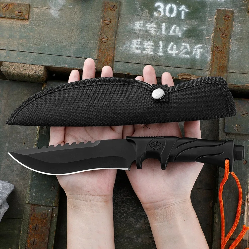 Multifunctioneel kampeer- en s - Bushcraft Knife Fixed recensie en prijs