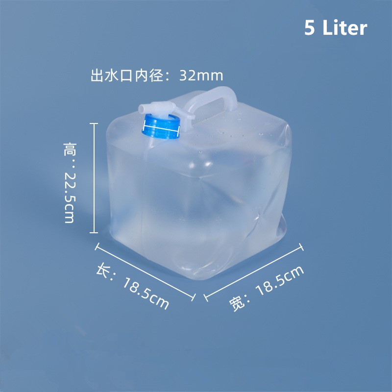 1Pc 5L Plastic Lege Opvouwbare - Water Bag Collapsible recensie en prijs