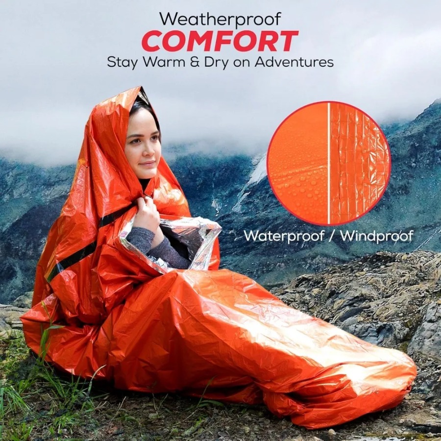 1PC anti-regen noodslaapzak -  - Emergency Mylar Tent recensie en prijs