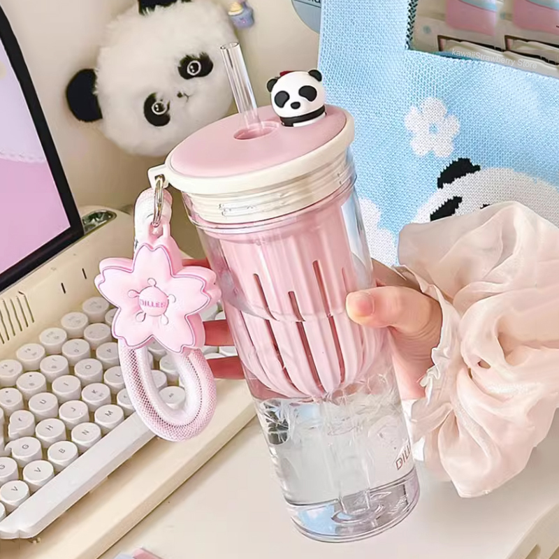 650ml Kawaii Waterfles Met Fil - Water Purification Straw recensie en prijs