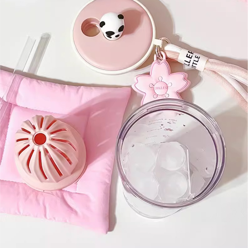 650ml Kawaii Waterfles Met Fil - Water Purification Straw recensie en prijs