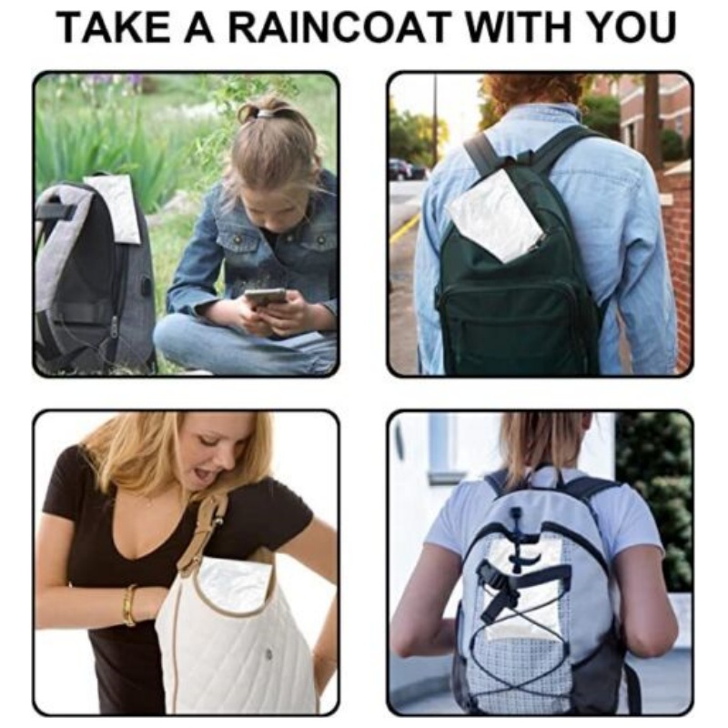 12 Stuks Wegwerp Waterdichte R - Emergency Poncho Rain recensie en prijs
